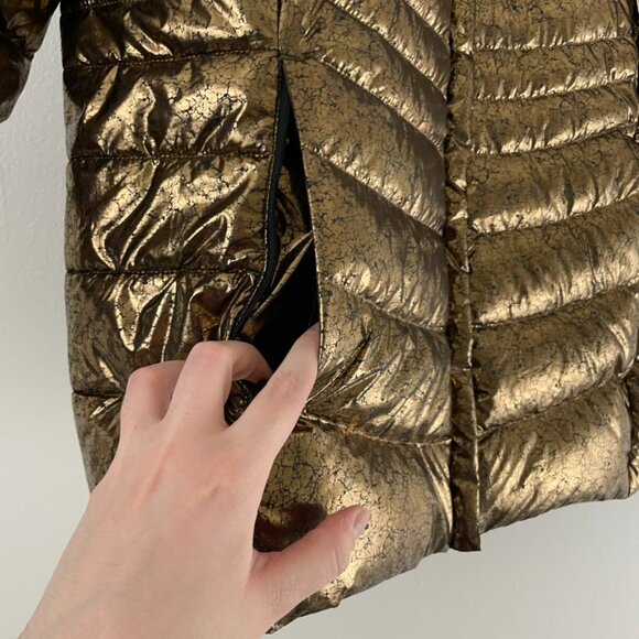 The North Face Aconcagua Puffer Jacket II Metallic Copper Women's Size Large - Picture 5 of 8